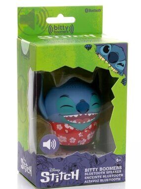 Stitch Bitty Boomers Collectible Bluetooth Speaker Wireless Portable